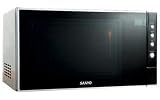 Sanyo EM-S3597V Family Sized Microwave Oven, Silver