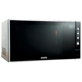 Sanyo EM-S3597V Family Sized Microwave Oven, Silver