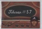 2011 Topps Glove Manufactured Leather Nameplates Black #JT - Julio Teheran UPD/99