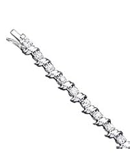Sterling Silver CZ Bracelet