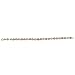 Tricolor Sterling Silver Bracelet