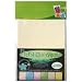 PW International - Plastique dingue couleurs assorties pastels, sachet de 6 feuilles de 100 x 130 mm