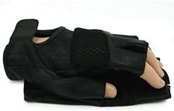 Goat Leather Fingerless Driving Gloves Large-2Pack