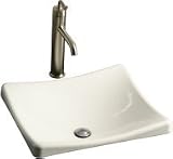 KOHLER K-2833-FF DemiLav Wading Pool Lavatory, Sea Salt