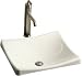 KOHLER 2833-FF Demilav Wading Pool Lavatory, Sea Salt