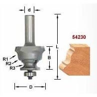 Amana - AMA54230 - 1 1/2" Special Interest Molding w/ Ball Bearing Guide