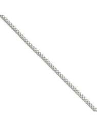 Sterling Silver 2mm Fancy Chain QFC62-24"