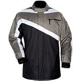 TOUR MASTER DEFENDER 2-PIECE MOTORCYCLE RAINSUIT (SILVER)