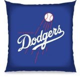 Buy MLB Baseball 27 Floor Pillow Los Angeles Dodgers - Team Sports Fan Shop Merchandise by Biederlack