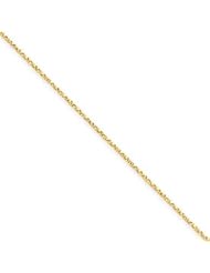 14k Gold .95mm Twisted Box Chain 24 Inches