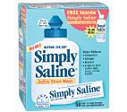 Simply Saline Sinus Wash Kit with 50 Packets and 1 Applicator Bottle