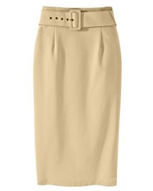 Spiegel Signature Ponte Knit Collection: Belted Slim Skirt