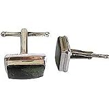 Sterling Silver Cufflinks Pair Gemstone Men Gift Sets Indian Style