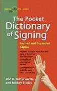The Pocket Dictionary Of Signing (Perigee)