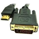 Link Depot 5m Male Gold Plated DVI-D Dual Link to High Speed HDMI Cable (DVI-5-HDMI)