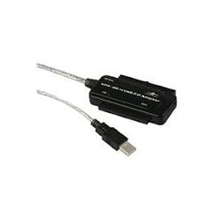 Vantec CB-ISATAU2 SATA/IDE to USB 2.0 Adapter Supports 2.5-Inch, 3.5-Inch, 5.25-Inch Hard Disk Drives (Black)