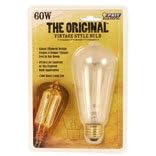 Feit Electric BP60ST19 60-Watt 120-Volt Vintage Style Clear Bulb, Medium Base by Feit Electric