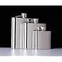 Captive-Top Pocket Flask 6oz -Stainless Steel