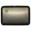 Ogon Designs Dark Grey Credit Card Aluminum Wallet