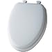 Bemis 113EC006 Mayfair Deluxe Soft Elongated Toilet Seat with Easy Clean and Change Hinge Bone