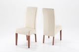 Anna Dining Chair Cream Leather