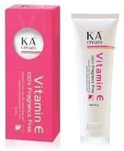 Ka Cream Vitamin E 100% Reduce Wrinkle Dark Spot Fragrance Free 7 G. : 4 Tubes
