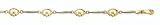 14K 2-Tone Claddagh Bracelet - GH52277
