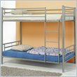 Coaster Denley Metal Bunk Silver Finish