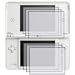 6 x Clear LCD Screen Protectors for Nintendo DSi XL - Anti-Scratch Guard / Display Savers