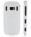 Nokia C7-00 White Perforated Back Protector Cover
