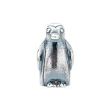 Kera Sterling Silver Penguin Bead