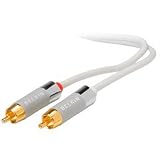 Belkin RCA Audio Cable 6 ft. Pair White