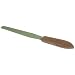 Chemware D1069298 PTFE Coated Spatula with Tapered Hardwood Handle Style, 10.5cm Length