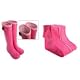 Pink heart wellies with pink heart boot bag