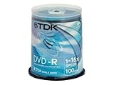 100 x DVD+R - 4.7 GB 16x - Spindel - Speichermedium