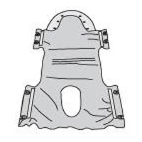 Drive Medical 13231P Polyester Commode Sling with Head Support