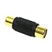 Cables To Go - Video / audio coupler - RCA (F) - RCA (F) - black