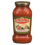 Bertolli - Vidalia Onion - With Rosted Garlic Marinara Sauce - Made with 100% Bertolli Olive Oil - 24 Oz