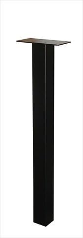 Jayco Industries LLA48P 48 in. Aluminum In-Ground Post For Supreme Black