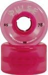 Skate Out Loud Atom Pulse Pink Outdoor Quad Roller Skate Wheels by Atom 2
