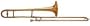 Blessing B128 Scholastic Student Trombone lacquer