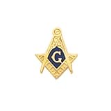 Thumbnail image for Masonic Tie Tac – 10k Yellow Gold