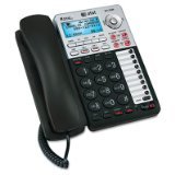 AT&T 17939 Corded Phone, Black/Silver, 1 Handset