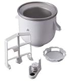 KITCHENAID KICA0WH ICE CREAM MAKER ATTACHMENT