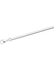 Solid Oval Snake Chain \ Overstock-Nonreturnable Sterling Silver Ch271 16 Inch