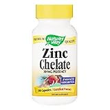 Zinc 30mg Amino Acid Chelate - 100 caps., (Nature s Way)