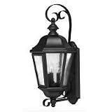 Atlantis 24 High Titanium Dark Sky Outdoor Wall Light