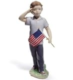 IMAGE OF Lladro Saluting The Flag 8578