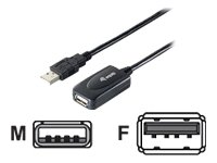 EQUIP USB2.0 Aktive Verlaengerung 5m schwarz mit Signalverstaerker USB-A S/B Preisvergleich