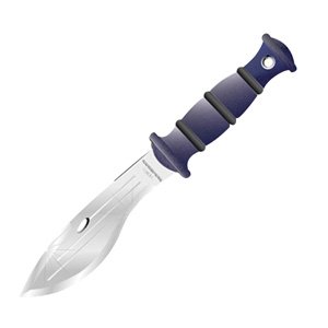 Kukri Hunter Knife, Blasted Satin Blade
